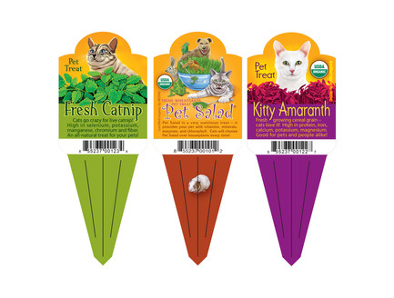 Pet Salad Plant Tags