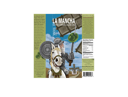 LaMancha Olive Oil Label