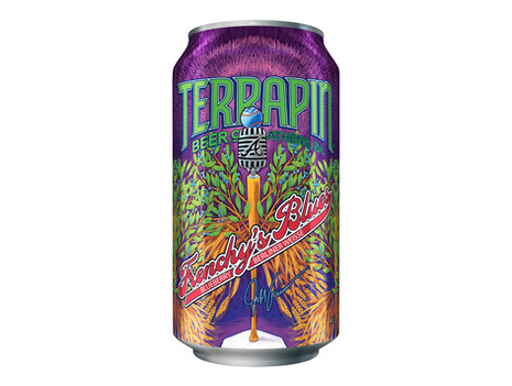 Frenchy's Blues Bluberry Berliner Weisse 12oz Can Terrapin Beer