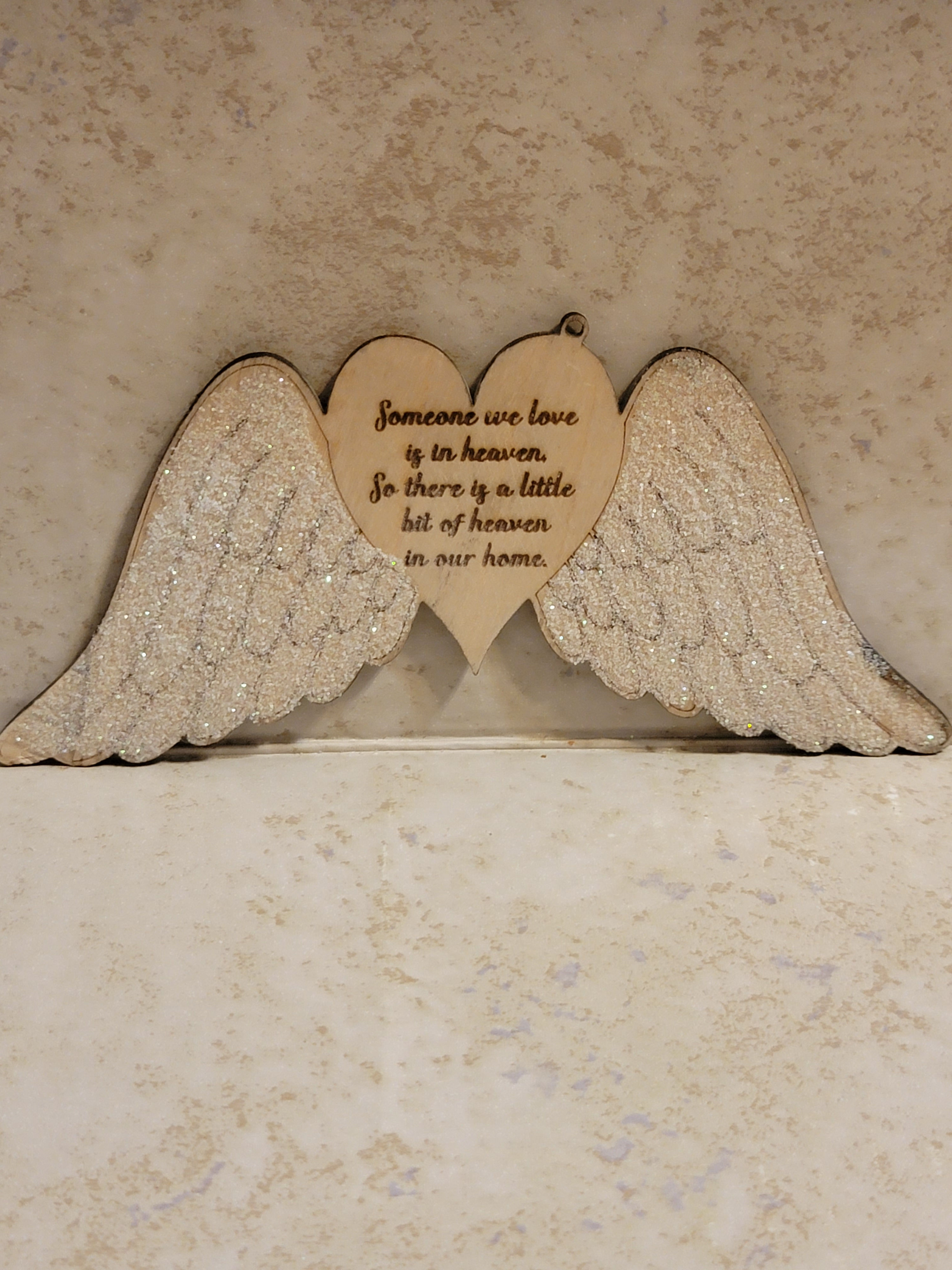 Wooden Memorial Ornament