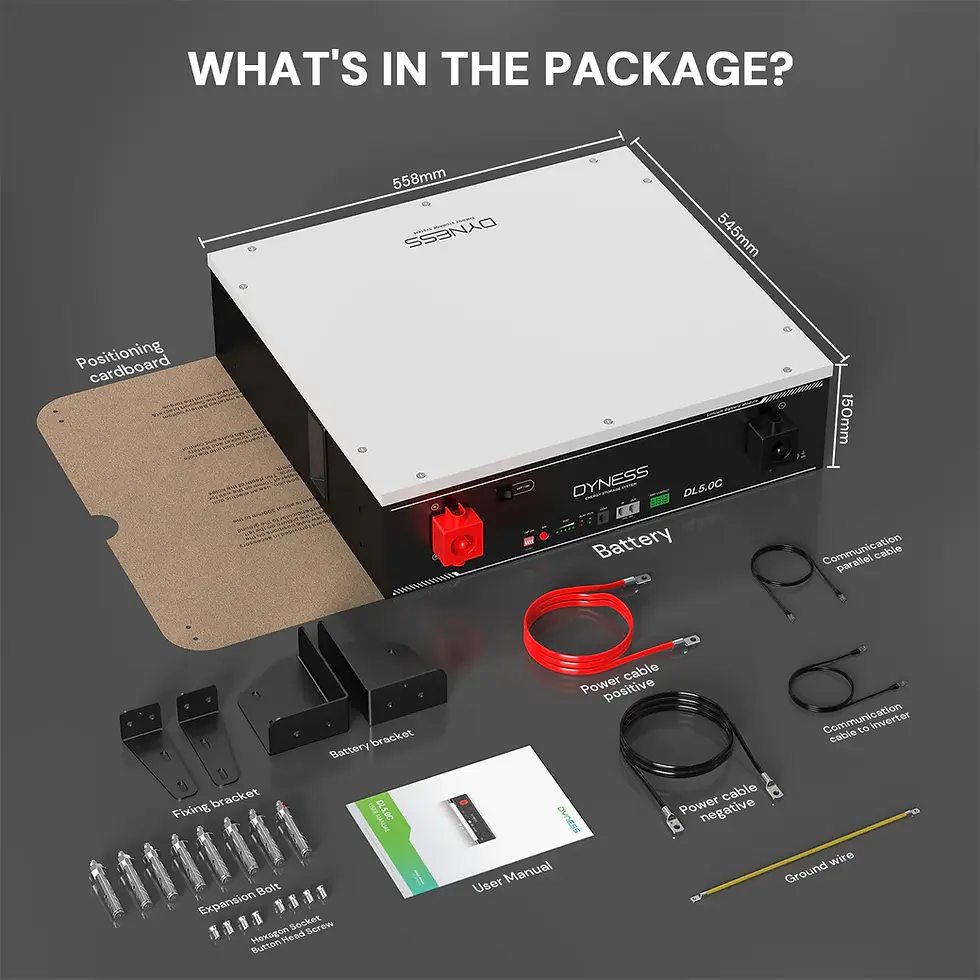 Thumbnail: Dyness DL5.0C 5.12kwh Lithium Battery