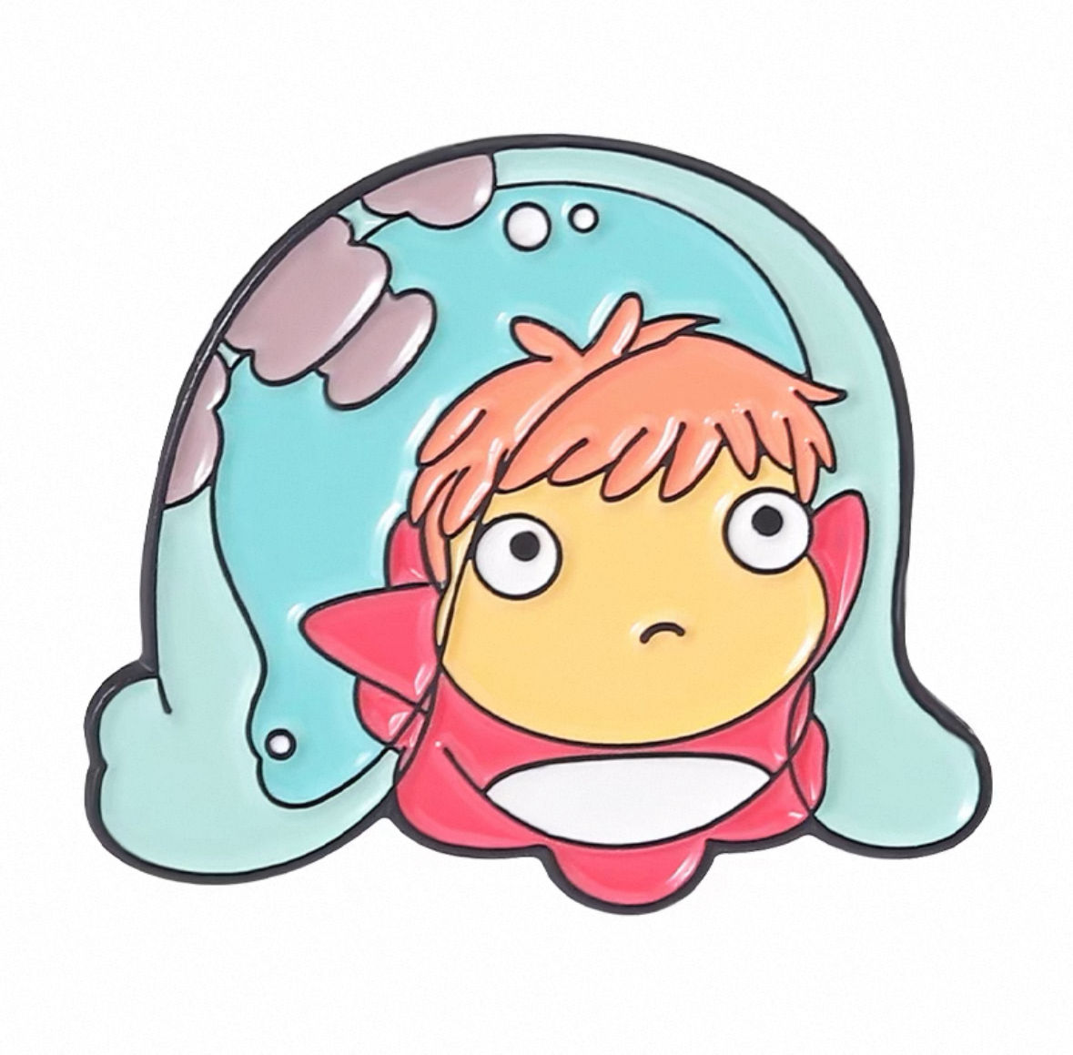 Ponyo pin badge