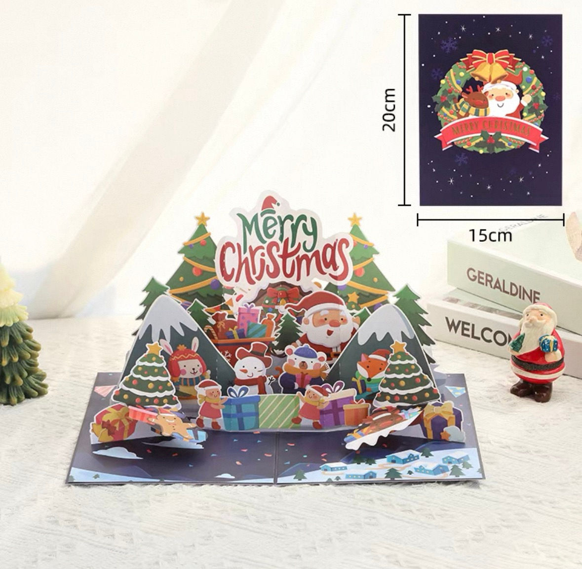 Christmas pop up cards