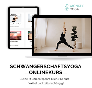 Schwangerschaft Yoga Schwangerschaftsyoga Onlinekurs Inhalte - Monkey Yoga