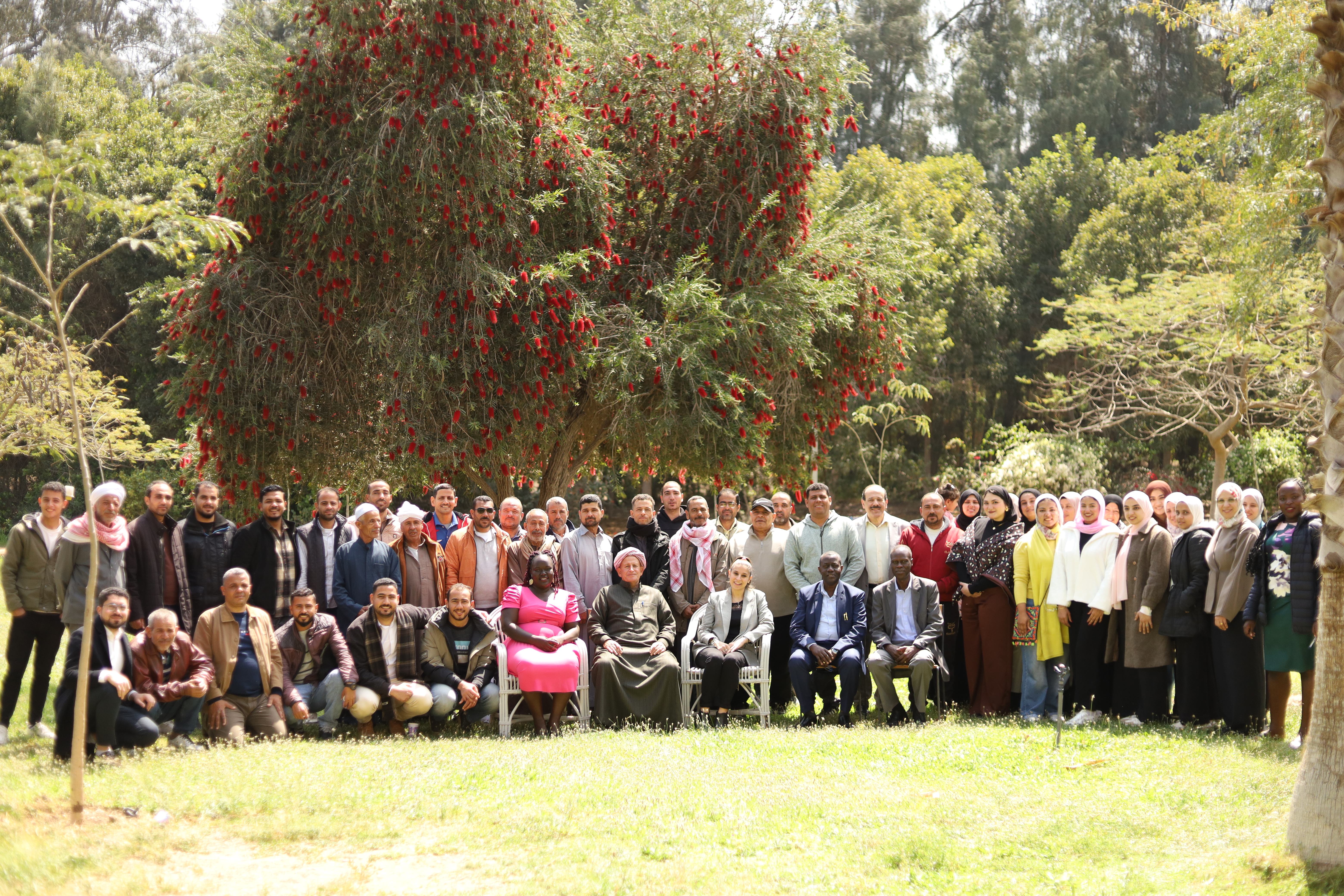 Heliopolis University organized climate-smart BMPs training session in wider areas in Egypt.