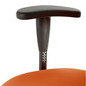 Image of the height adjustable armrests on the Ergo 1 chair.