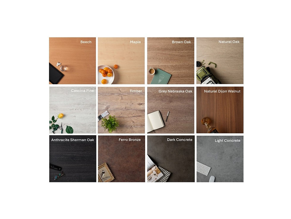 Thumbnail: Advance sit-stand desk top colours shown.