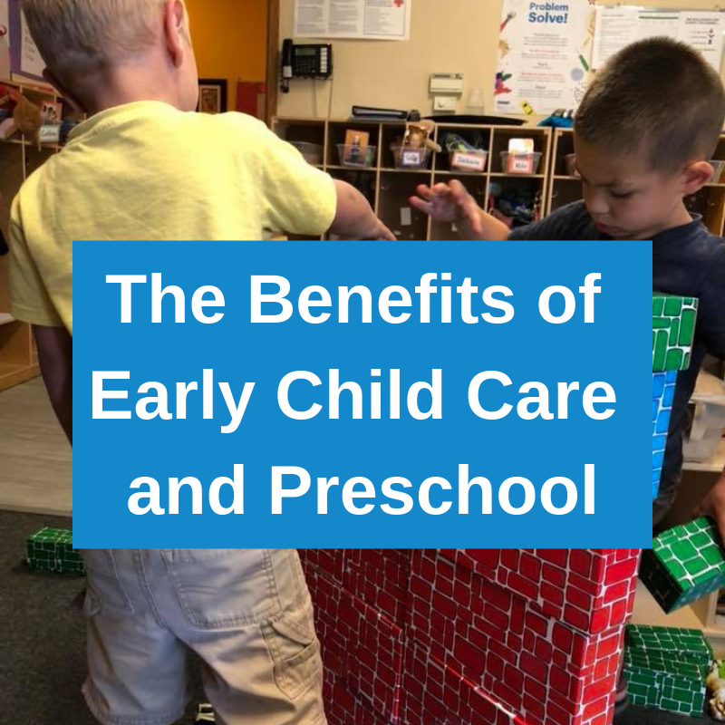 The Benefits of Early Child Care and Preschool