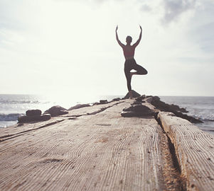 Yoga por el oceano