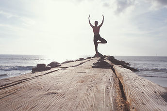 Yoga Pose von Ocean