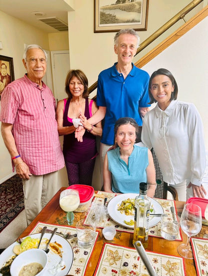 Dr Veena Grover & Dr Sarv Grover with Gyandev McCord and Diksha McCord
