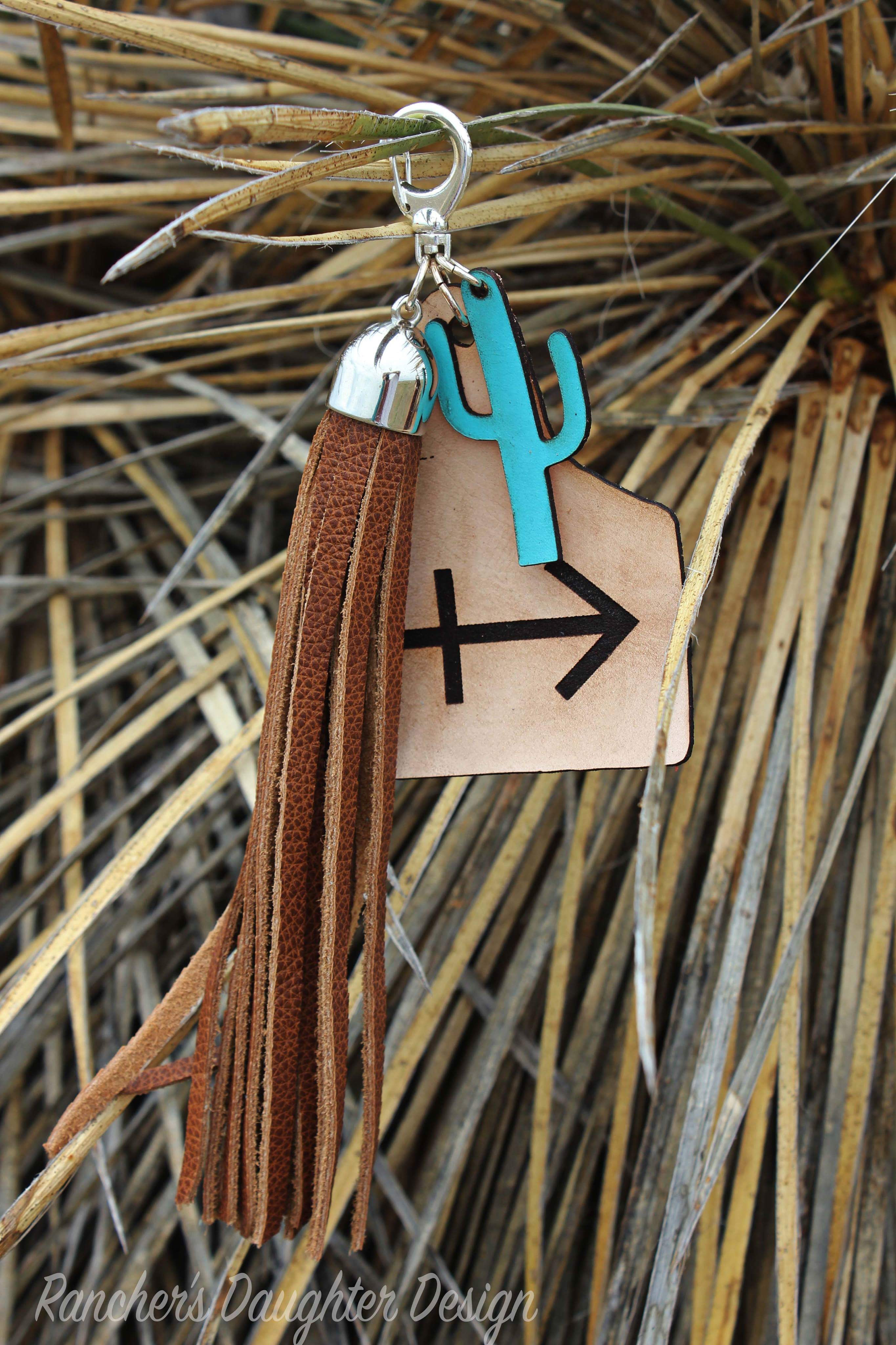 Custom Leather Charm | ranchersdaughter