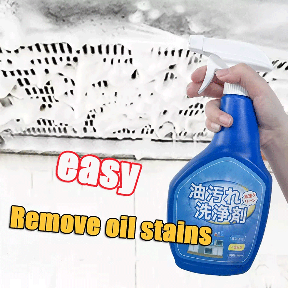 Thumbnail: Kitchen Oil Cleaner 500ML Kitchen Degreaser Kitchen Cleaner Spray Kitchen Oil Cl