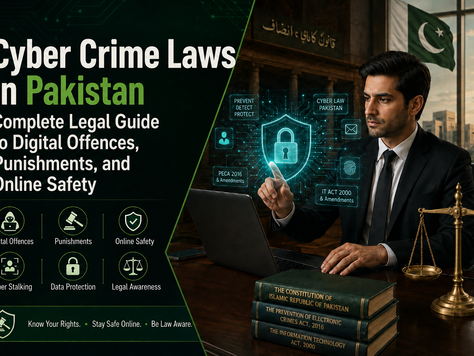 Cyber Crime Laws in Pakistan: Complete Legal Guide to Digital Offences, Punishments, and Online Safety