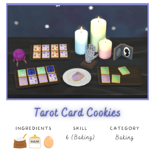 塔罗牌饼干