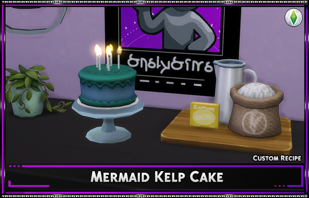 美人鱼海带蛋糕