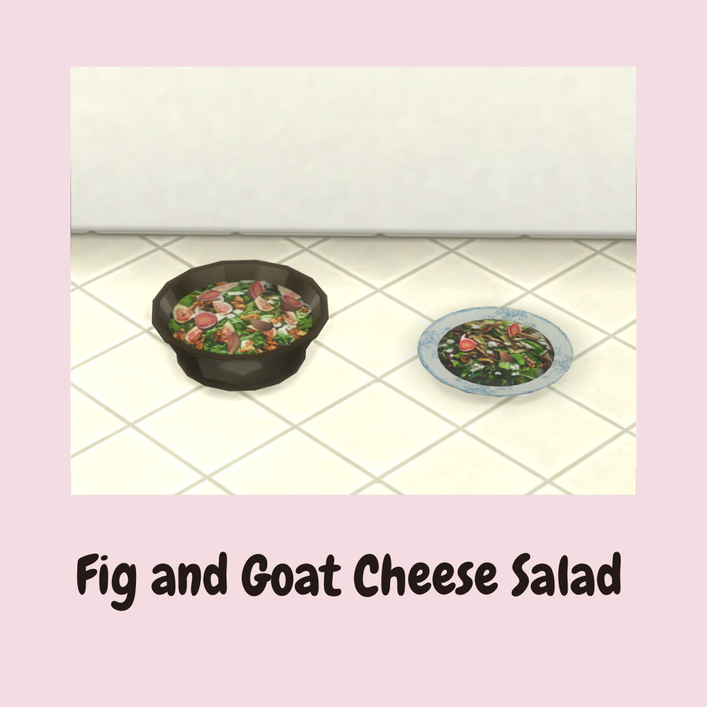 无花果山羊奶酪沙拉