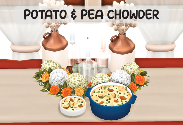 土豆豌豆浓汤