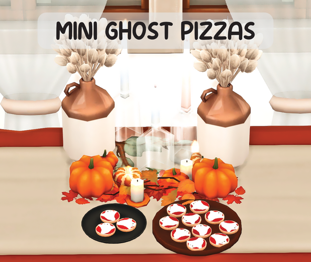 迷你幽灵披萨