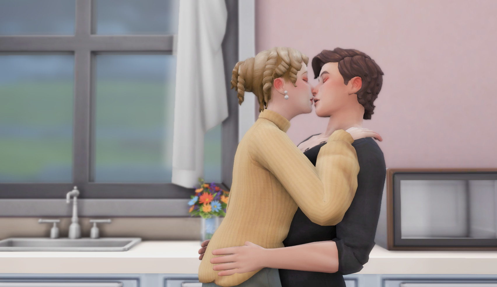 更亲昵的浪漫互动