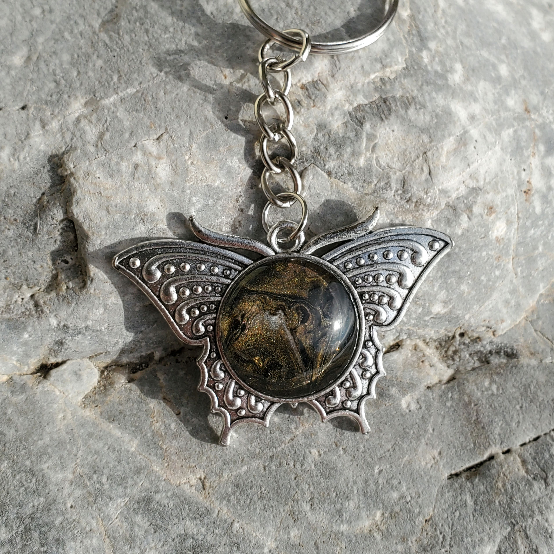 Schlüsselanhänger Schmetterling