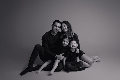 photo de famille à 4