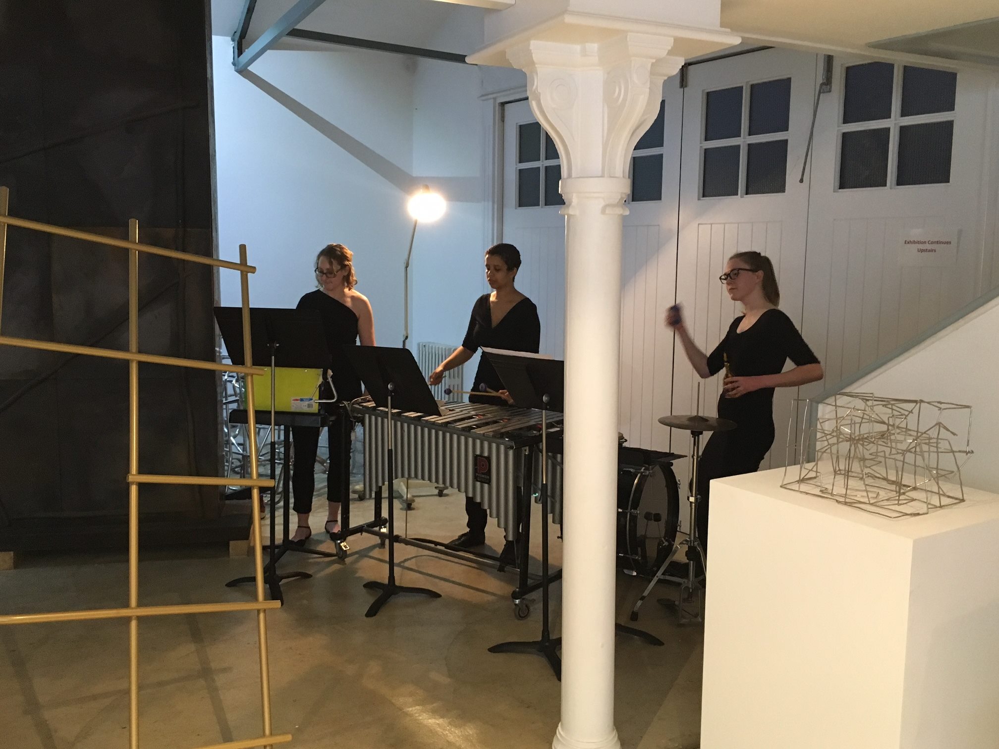 BeatenTrack with Sculptures