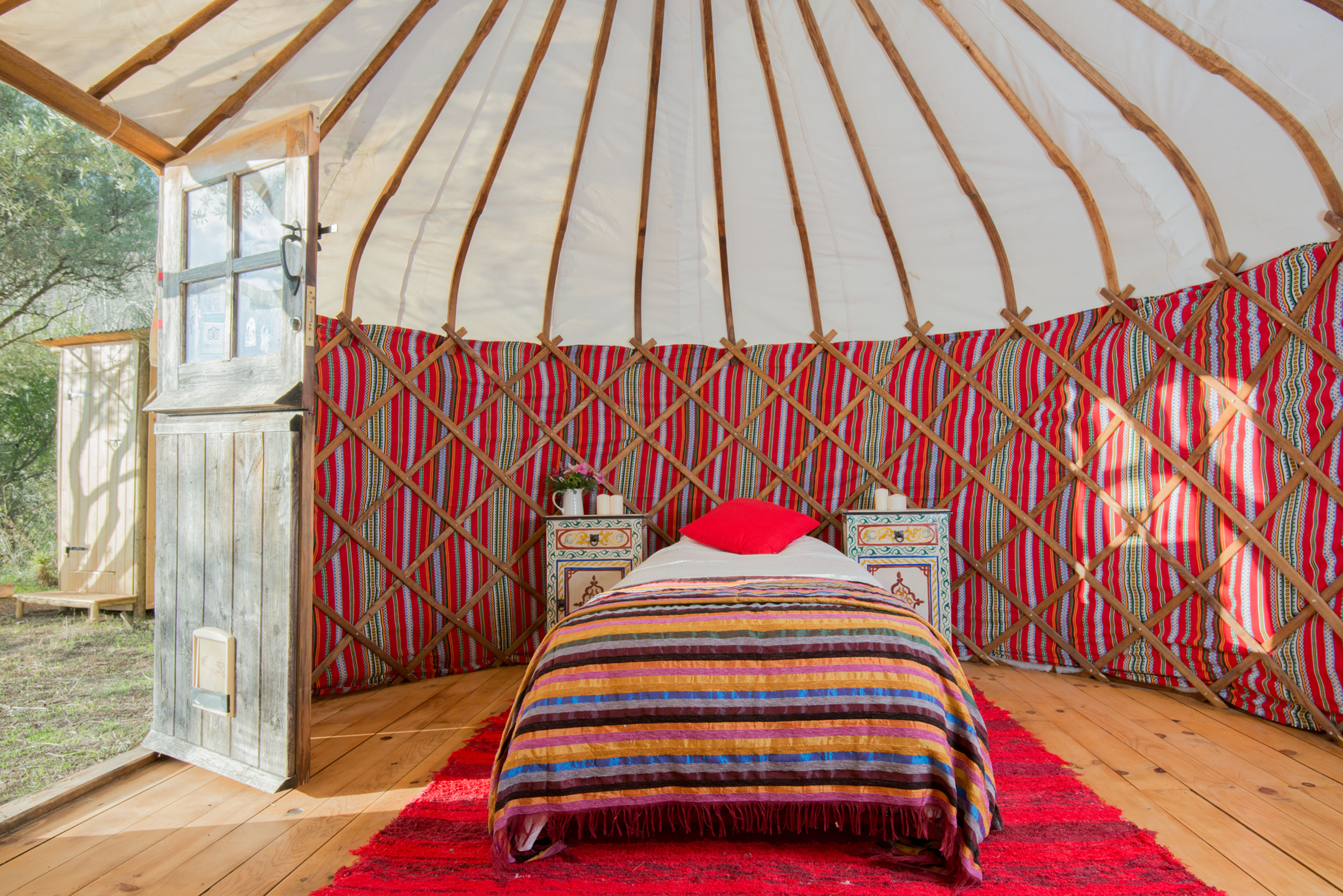 Garden Yurt @£899pp Shared Occupancy