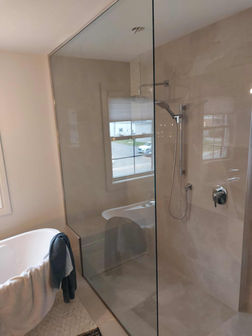 Grande Vitre de douche