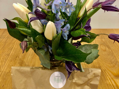 Shower Steamer & Jam Jar Posy