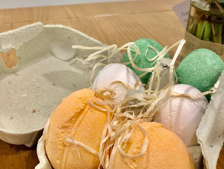 Bath Eggs & Jam Jar Posy
