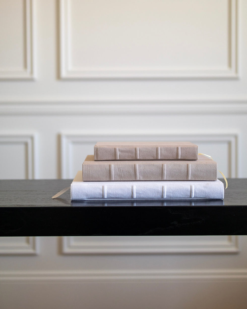 Thumbnail: Linen Canvas Journals (set of 7)