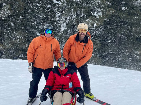 Medically retired Navy nurse finds healing on the ski slopes