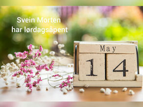 Lørdagsåpent 14.mai