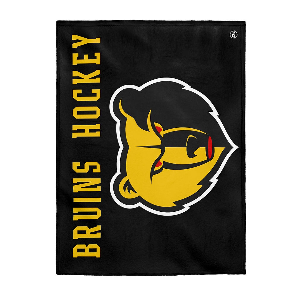 Thumbnail: BC Bruins Velveteen Plush Blanket