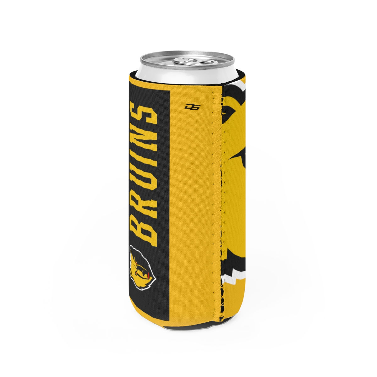 BC Bruins Slim Can Cooler Sleeve