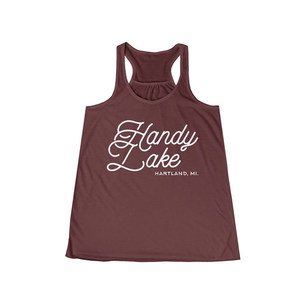 Thumbnail: Handy Script Racerback Tank