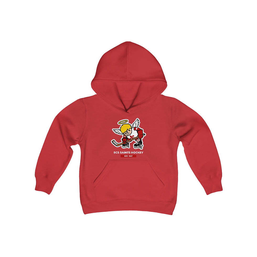 Thumbnail:  Youth SCS Angel Heavy Blend Hooded Sweatshirt