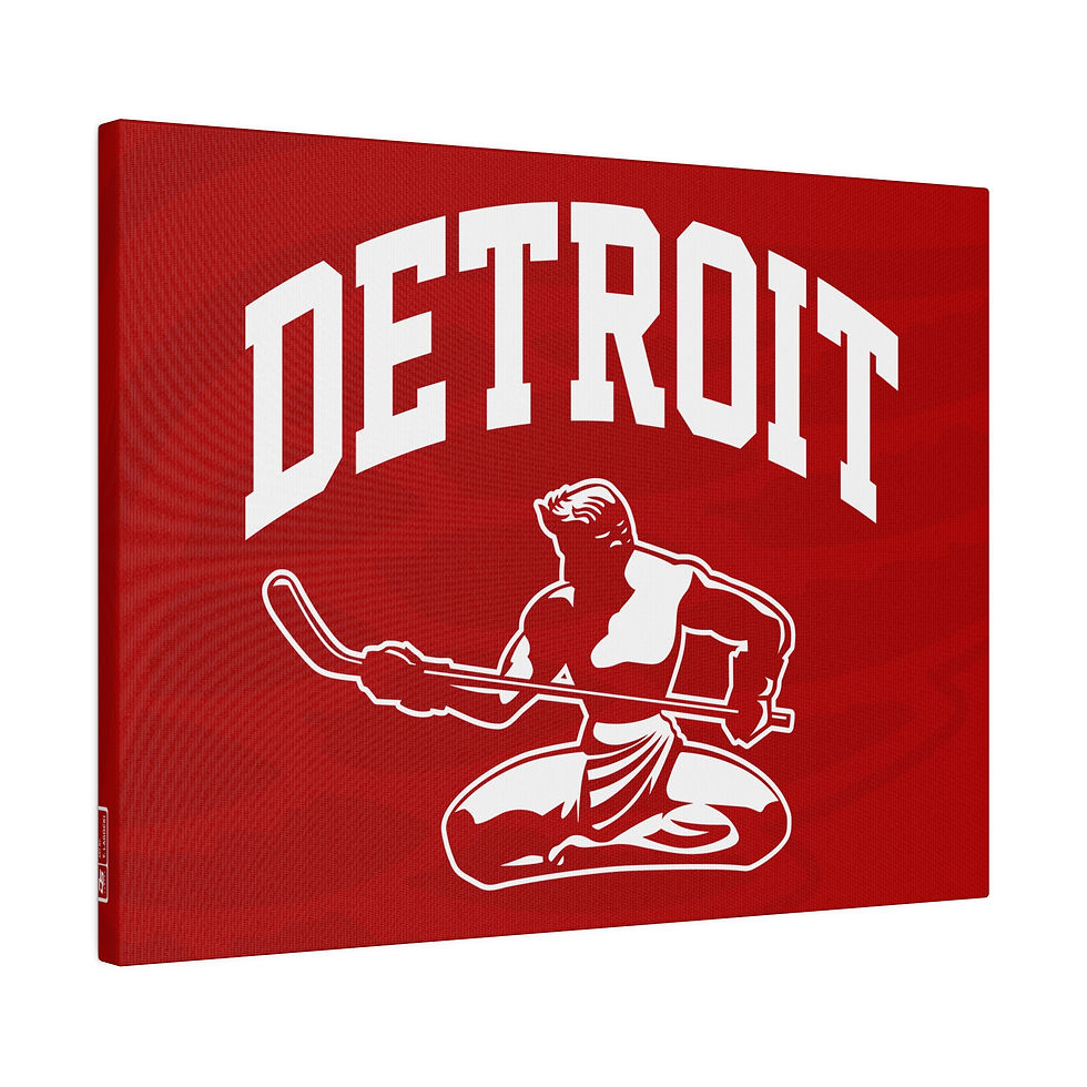 Thumbnail: Canvas: Spirit of Hockey. Stretched, 0.75" depth