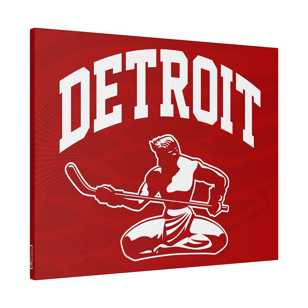 Thumbnail: Canvas: Spirit of Hockey. Stretched, 0.75" depth