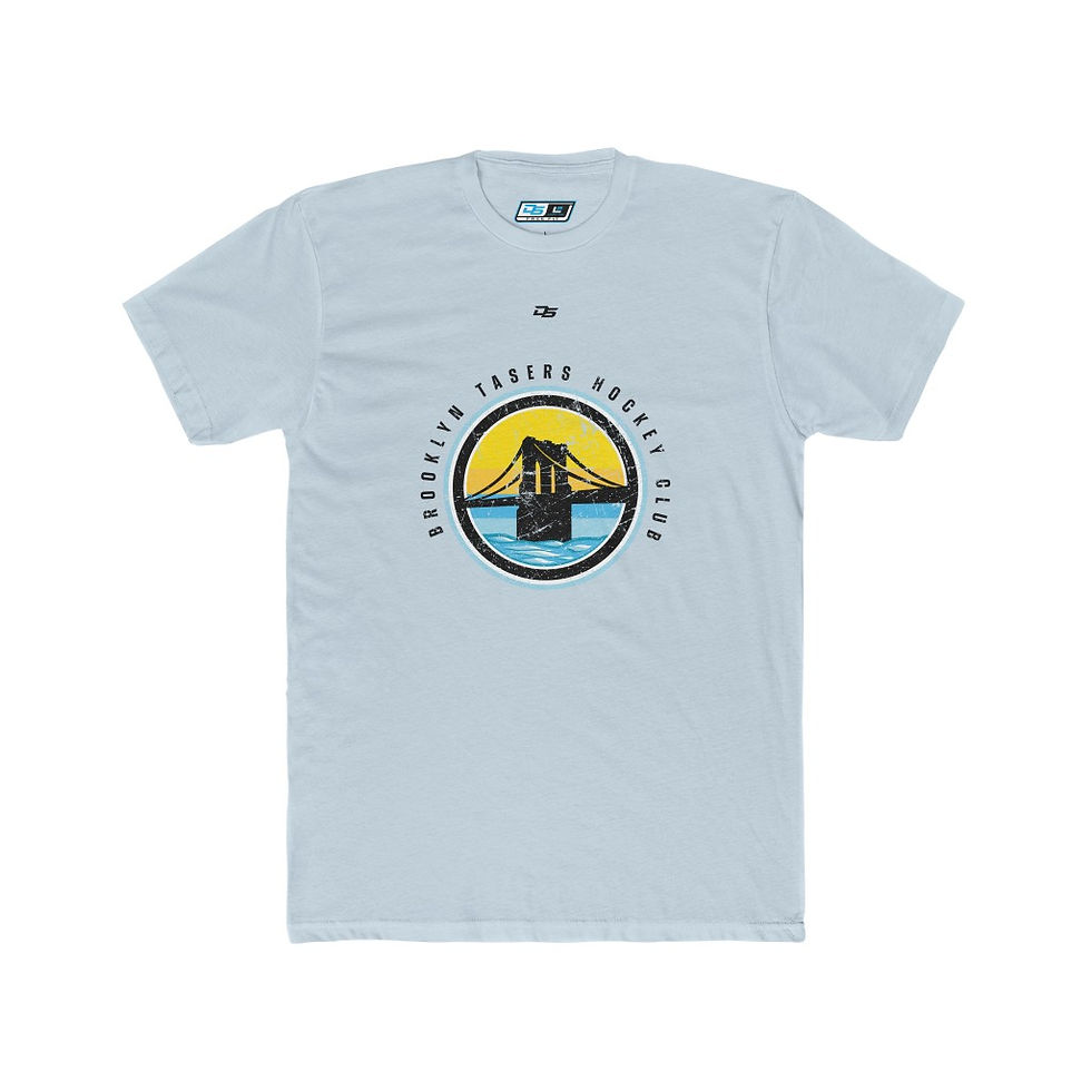 Thumbnail: Tasers Circle Men's Cotton Crew Tee