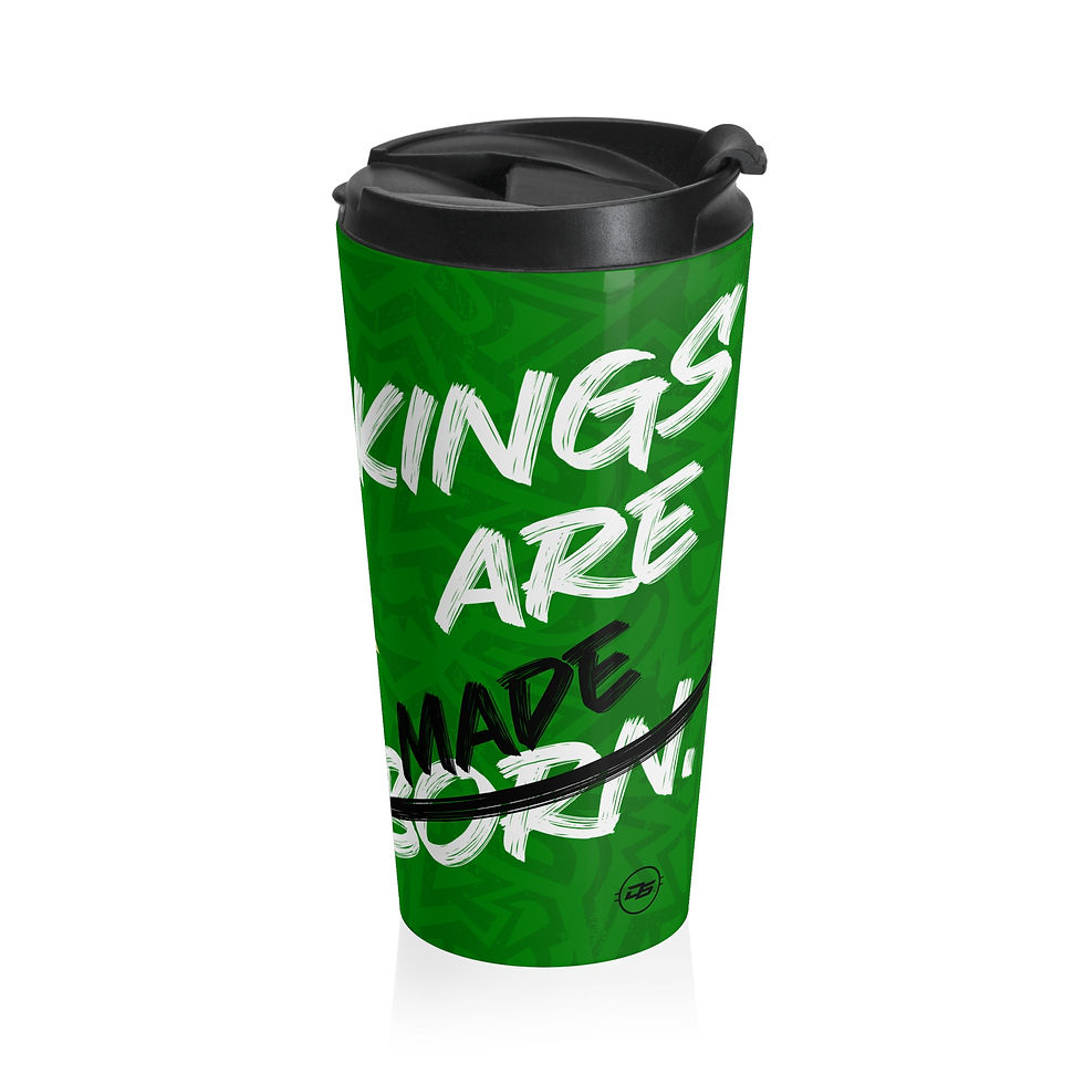 Thumbnail: King of the Road Stainless Steel Travel Mug 
