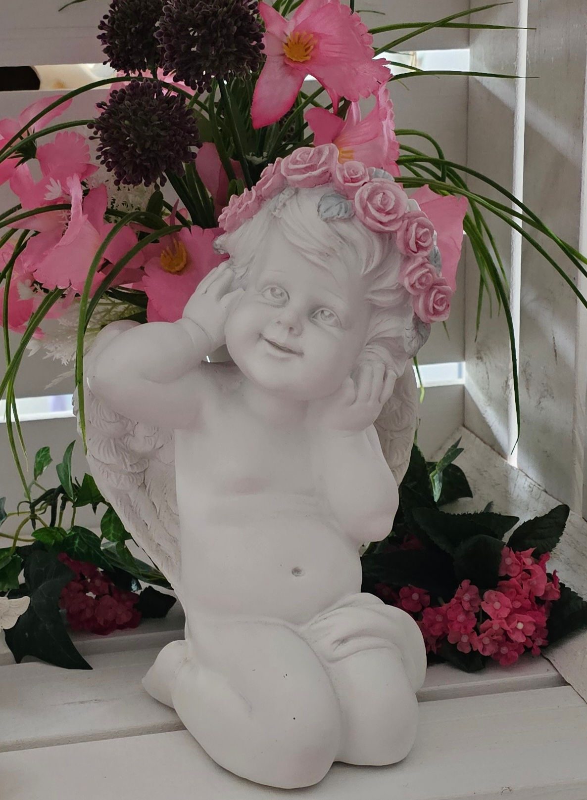 Engelfigur "Nichts hören"