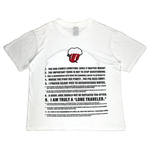 Number (N)ine AW03 Rolling Stones tee | Barhaine Archive