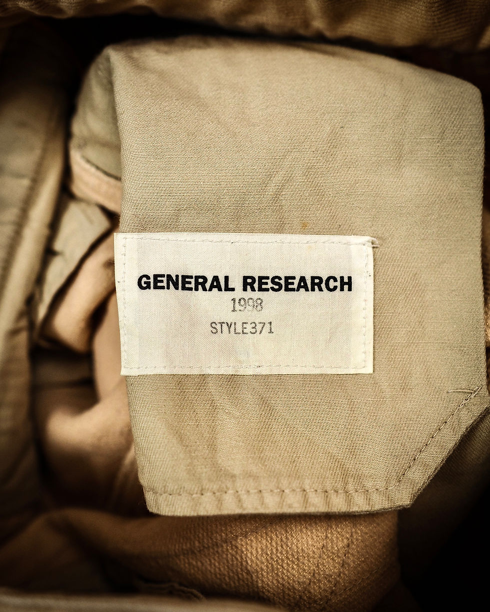 Thumbnail: GENERAL RESEARCH 1998 CORDUROY STRAPPED BIKER PANTS
