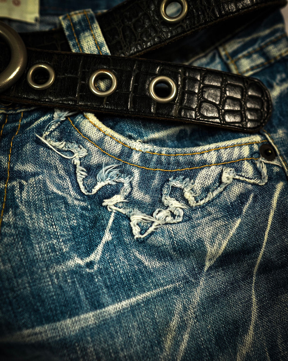 Thumbnail: COOK JEANS FLEUR POCKET MEGA FLARED JEANS