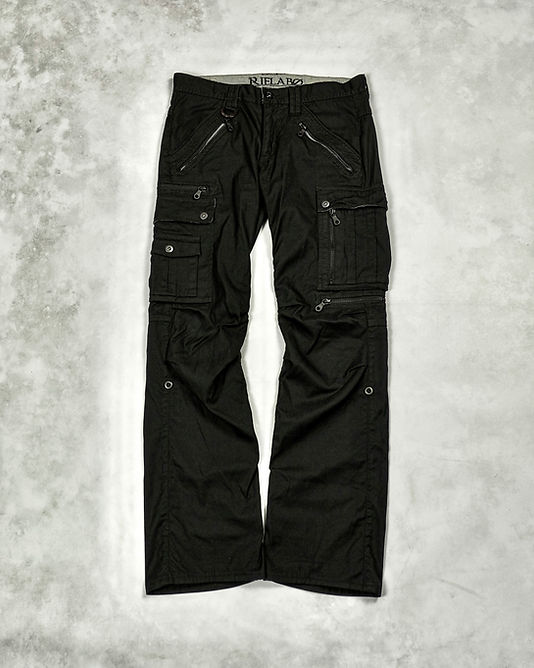 2024特集 BUTTON-UP REILABO MEN FOR CLUB NICOLE FLARED PANTS CARGO パンツ