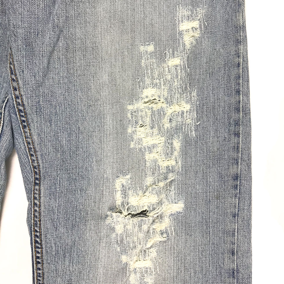 Thumbnail: Dolce & Gabbana SS05 distressed jeans