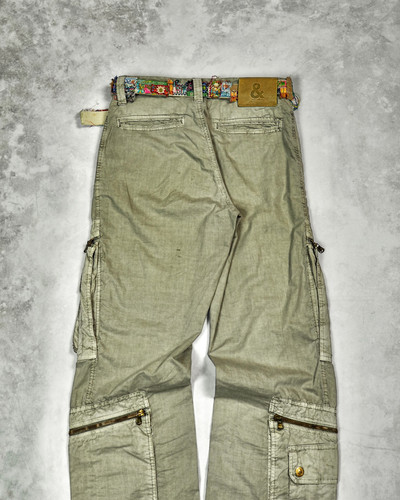 DOLCE&GABBANA マルチポッケトcargo pants レア DOLCE & GABBANA Pants Multicolor Reconstructed Flight Cargo