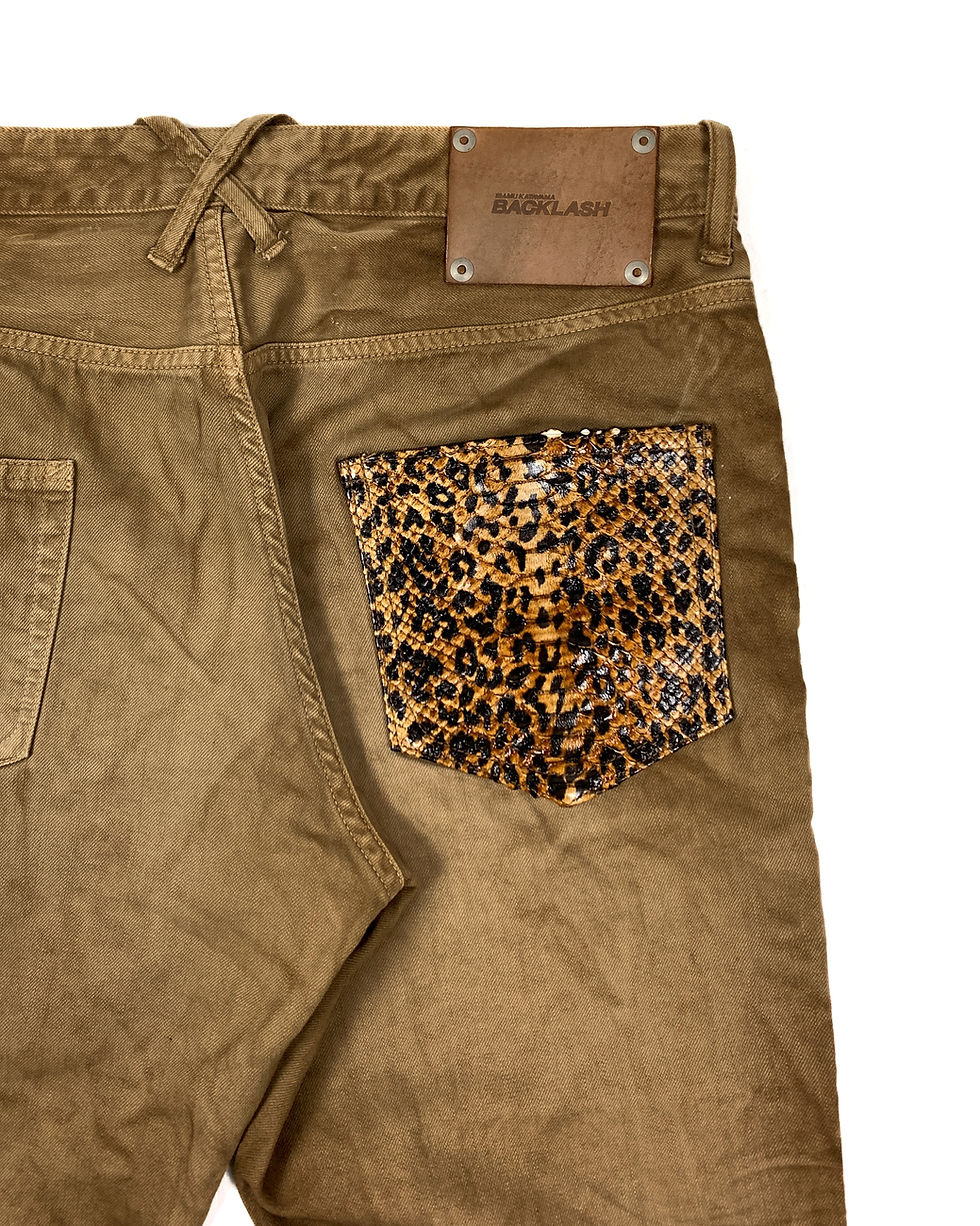 Thumbnail: Isamu Katayama Backlash AW05 snakeskin pocket jeans